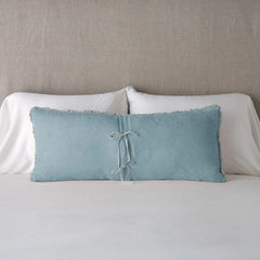Carmen Lumbar Pillow in Cloud from Bella Notte Linens