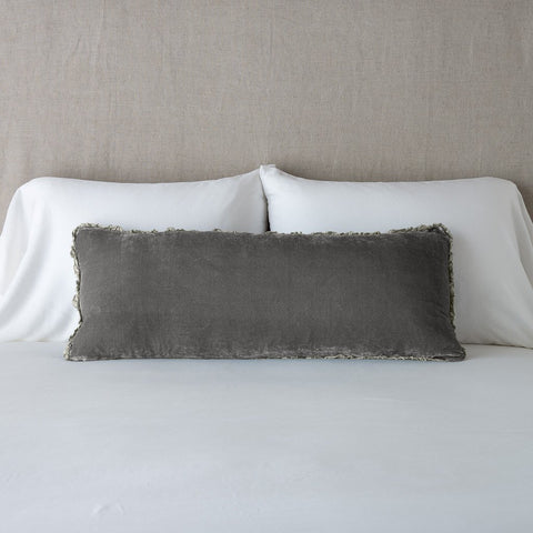 Carmen Lumbar Pillow - Fog - ARRIVING SOON!