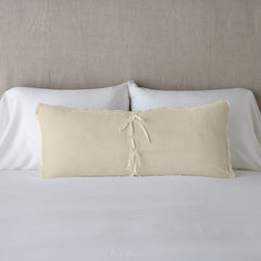 Carmen Lumbar Throw in Parchment from Bella Notte Linens