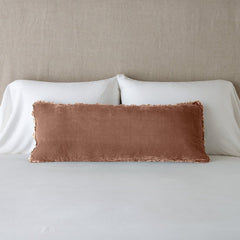 Carmen Lumbar Throw in Rouge from Bella Notte Linens