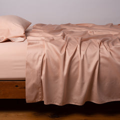 Bria Flat Sheet in Rouge from Bella Notte Linens