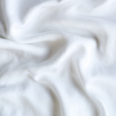Madera Luxe Fabric in White from Bella Notte Linens