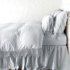 Frida King Pillowcase in Cloud from Bella Notte Linens