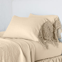 Frida King Pillowcase in Honeycomb from Bella Notte Linens