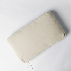 Harlow Accent Throw Pillow in Parchment from Bella Notte Linens