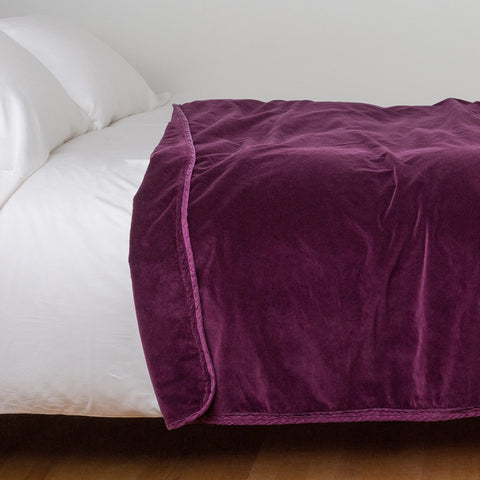 Harlow Bed End Blanket - Fig