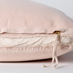 Harlow Euro Sham in Pearl from Bella Notte Linens