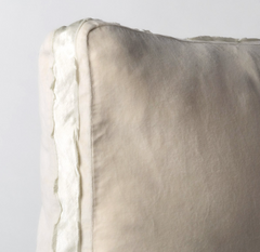 Harlow Sham in Parchment from Bella Notte Linens