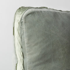 Harlow 24 x 24 Throw Pillow in Eucalyptus from Bella Notte Linens