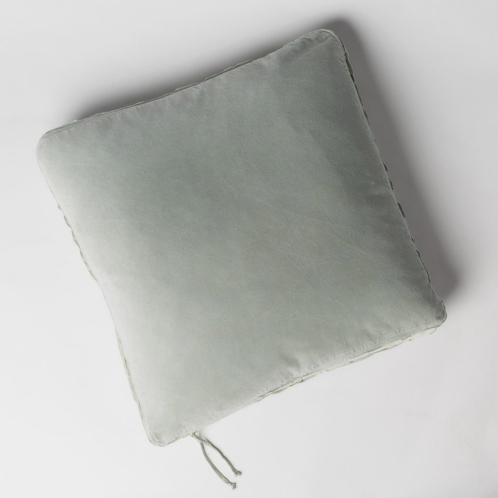 Harlow 24 x 24 Throw Pillow in Eucalyptus from Bella Notte Linens