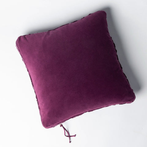 Harlow 24x24 Pillow - Fig