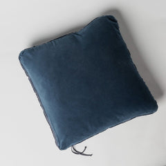 Harlow 24 x 24 Throw Pillow in Midnight from Bella Notte Linens