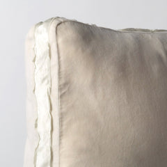 Harlow 24 x 24 Throw Pillow in Parchment from Bella Notte Linens