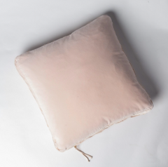 Harlow Square Throw Pillow in Pearl from Bella Notte Linens
