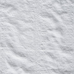 Ines Fabric in White from Bella Notte Linens