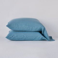 Linen King Pillowcase in Cenote from Bella Notte Linens
