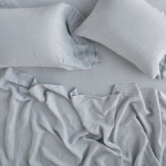 Linen King Pillowcase in Mineral from Bella Notte Linens