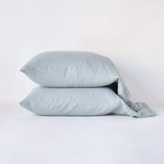 Linen King Pillowcase in Mineral from Bella Notte Linens