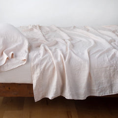 Linen King Pillowcase in Pearl from Bella Notte Linens