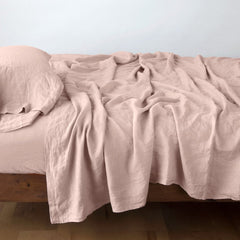 Linen King Pillowcase in Rouge from Bella Notte Linens