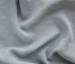 Linen Whisper Fabric in Mineral from Bella Notte Linens