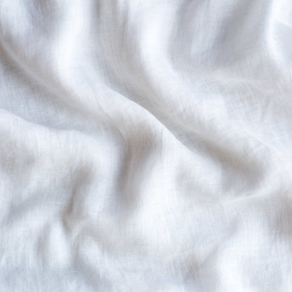IN STOCK Linen Whisper King Bed Skirt in White | Bella Notte Linens ...