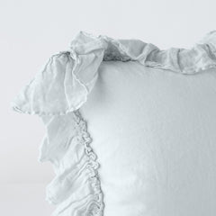 Linen Whisper Sham from Bella Notte Linens in the color Cloud.