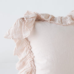 Linen Whisper Sham from Bella Notte Linens in the color Pearl.