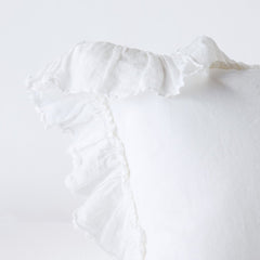 Linen Whisper Sham from Bella Notte Linens in the color White.