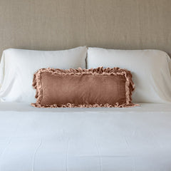 Loulah Accent Pillow in Rouge from Bella Notte Linens