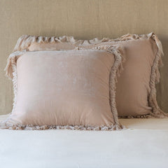 Loulah Deluxe Sham in Pearl from Bella Notte Linens