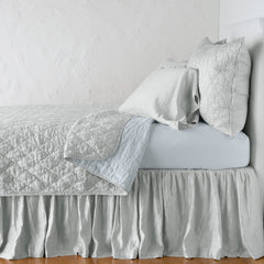 Luna King Coverlet in Cloud from Bella Notte Linens