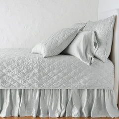 Luna King Coverlet in Cloud from Bella Notte Linens