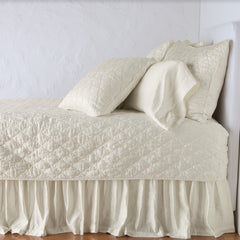 Luna King Coverlet in Parchment from Bella Notte Linens