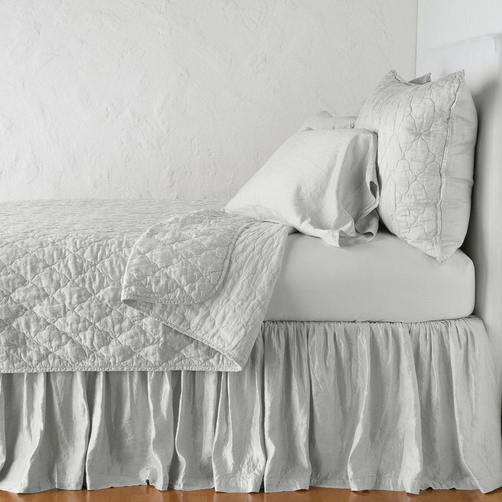 Luna King Coverlet in Sterling from Bella Notte Linens
