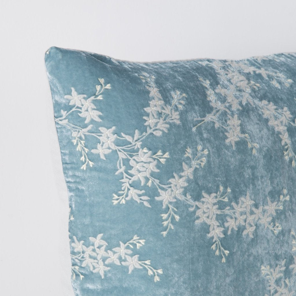 Lynette Accent Pillow in Cloud from Bella Notte Linens
