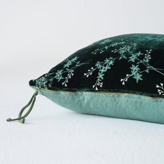 Lynette Accent Pillow in Jade from Bella Notte Linens
