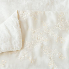 Lynette Bed End in Winter White from Bella Notte Linens