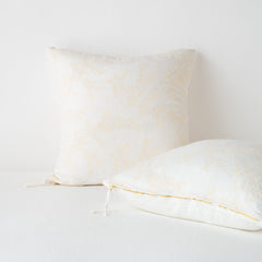 Lynette Euro Sham in Winter White from Bella Notte Linens