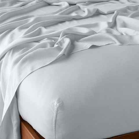 Madera Luxe Fitted Sheet - Cloud - King