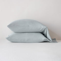 Madera Luxe Pillowcase in Mineral from Bella Notte Linens