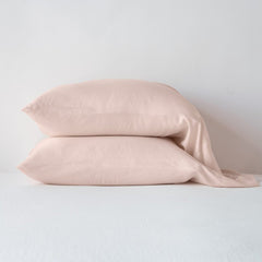 Madera Luxe King Pillowcase in Rouge from Bella Notte Linens