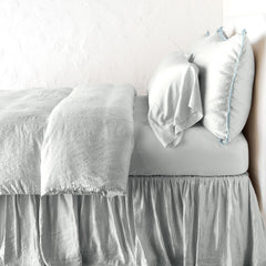 Paloma Bed Skirt in Cloud from Bella Notte Linens