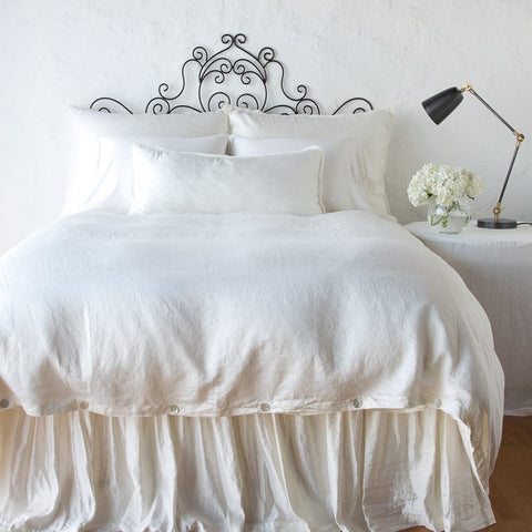 Paloma Duvet Cover - Winter White - Queen - COMING SOON!