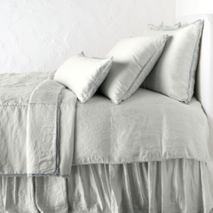 Paloma Queen Duvet Cover in Sterling from Bella Notte Linens