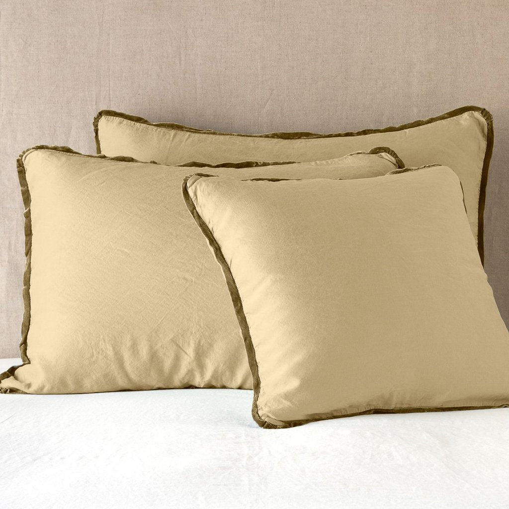 Paloma Euro Sham in Honeycomb from Bella Notte Linens