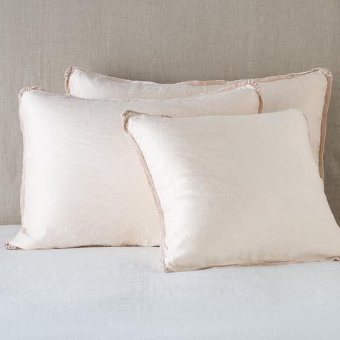 Paloma Euro Sham in Pearl from Bella Notte Linens
