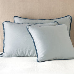 Paloma Euro Sham in Mineral from Bella Notte Linens