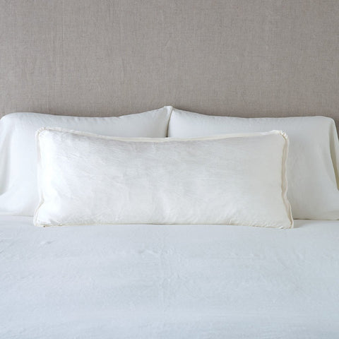 Paloma Lumbar Throw Pillow - Winter White
