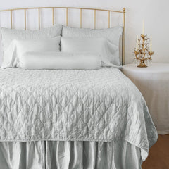Paloma Standard Pillowcase in Cloud from Bella Notte Linens